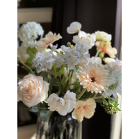 Zijden boeket Zomer Briesje inclusief vaas